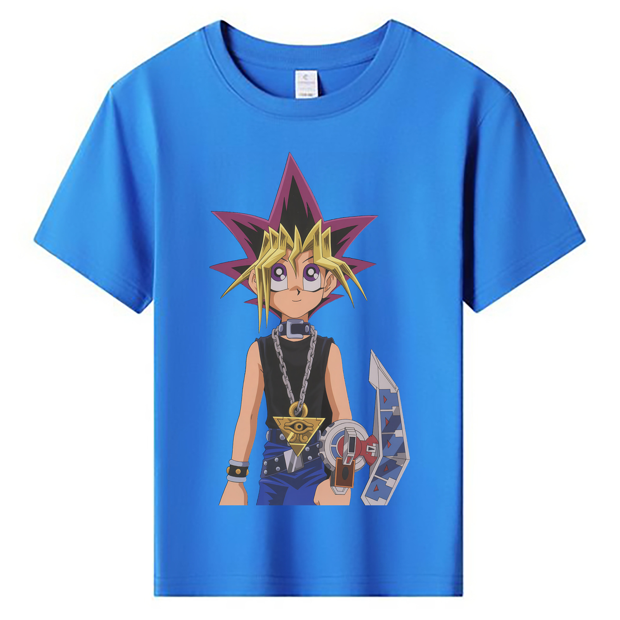 （画像用） 遊☆戯☆王 Yu-Gi-Oh! 綿100％キッズTシャツ（フロントプリント）